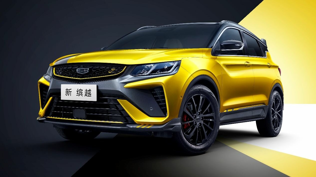Кроссовер Geely Coolray обновился: увеличенный экран и агрессивная внешность
