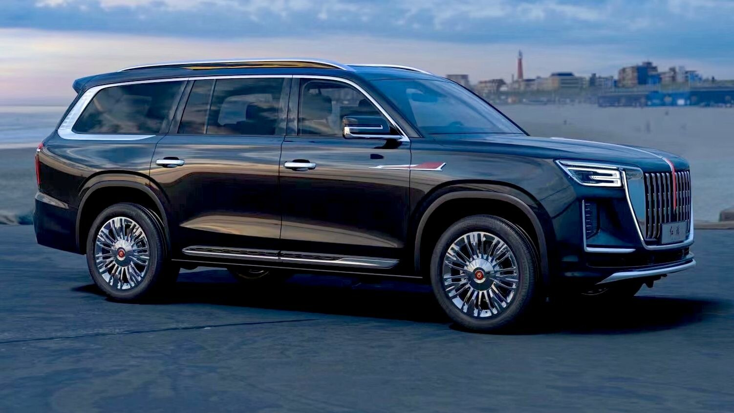 Появились фотографии Hongqi LS7 — самого роскошного внедорожника из Китая