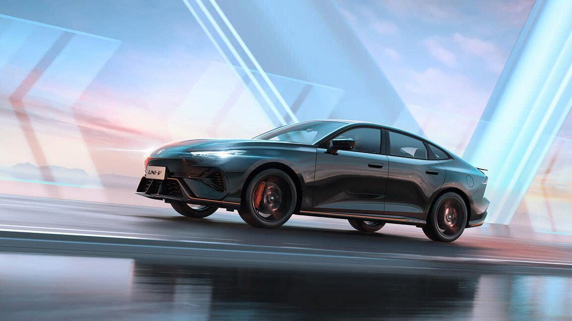 Марка Changan показала обновлённый лифтбек Uni-V