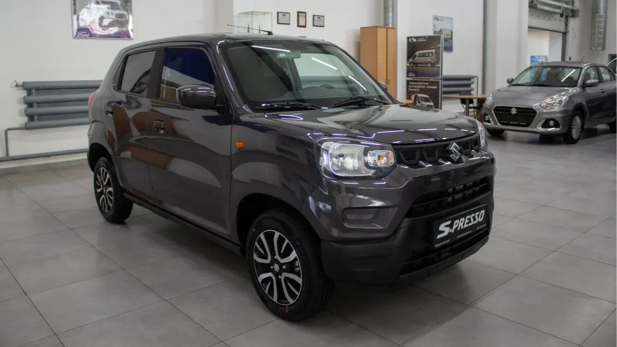 Крошечный кроссовер Suzuki S-Presso за 1,3 миллиона рублей стал доступен в России