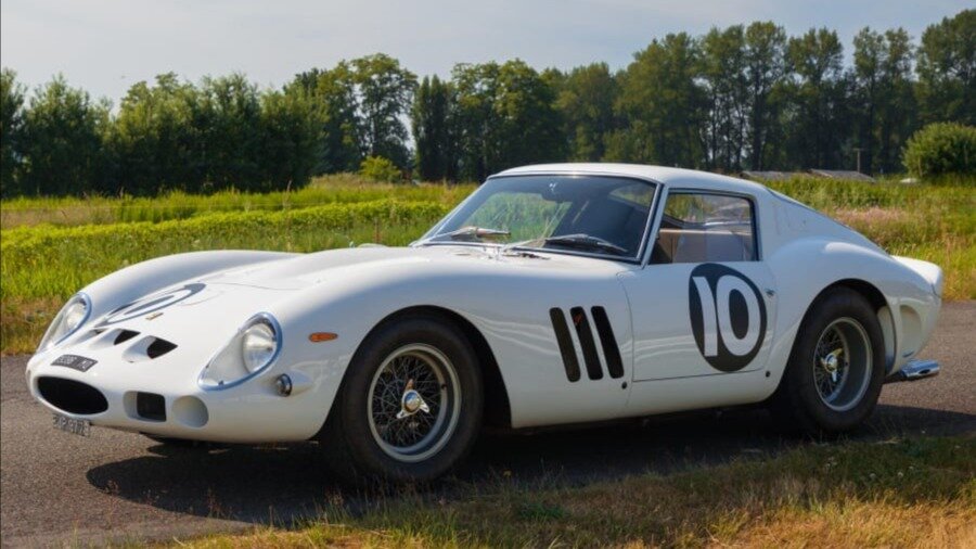 Единственный в мире Ferrari 250 GTO белого цвета пустят с молотка