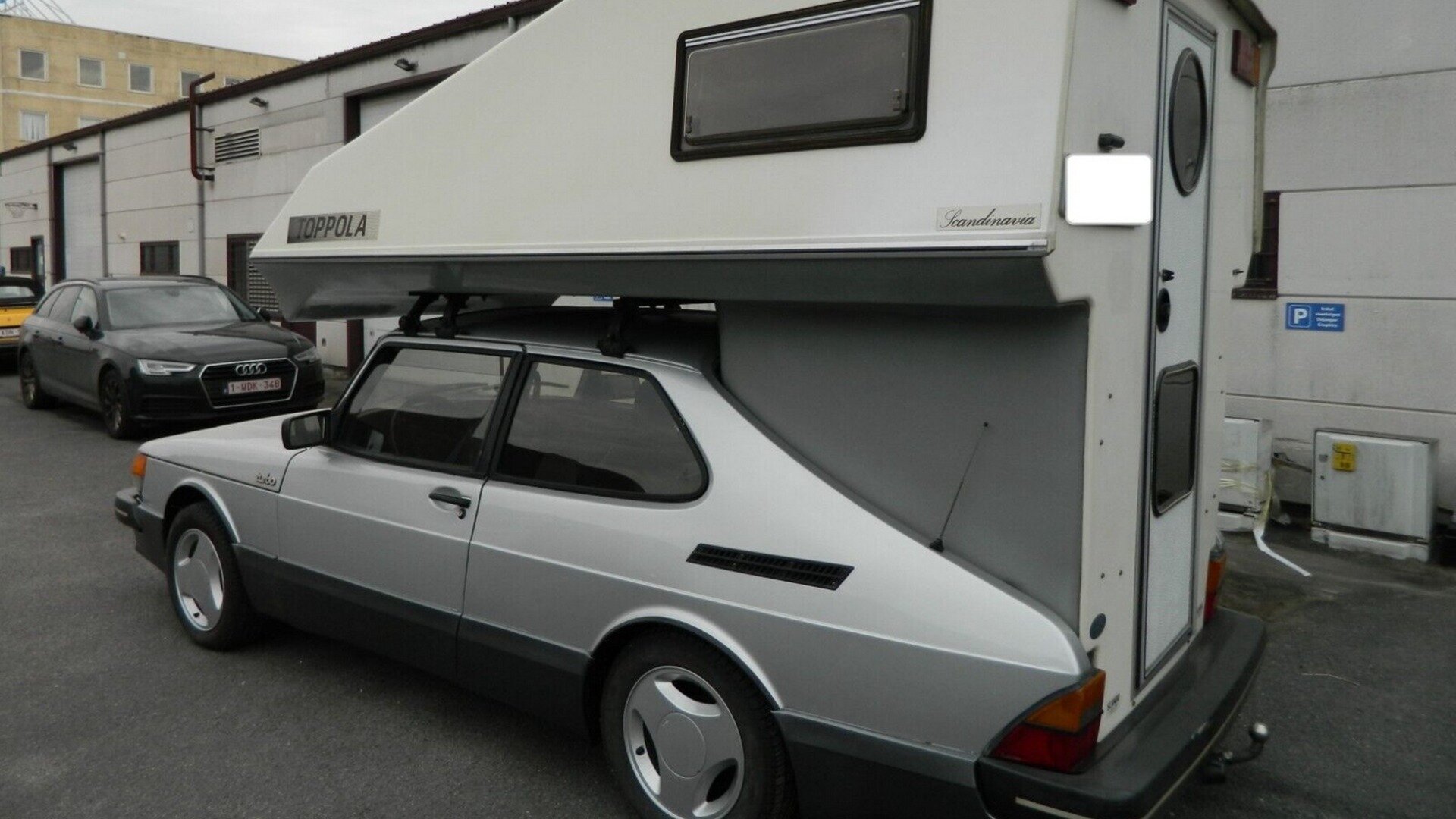 На eBay продают кемпер из 1980-х для установки на хэтчбек Saab 900