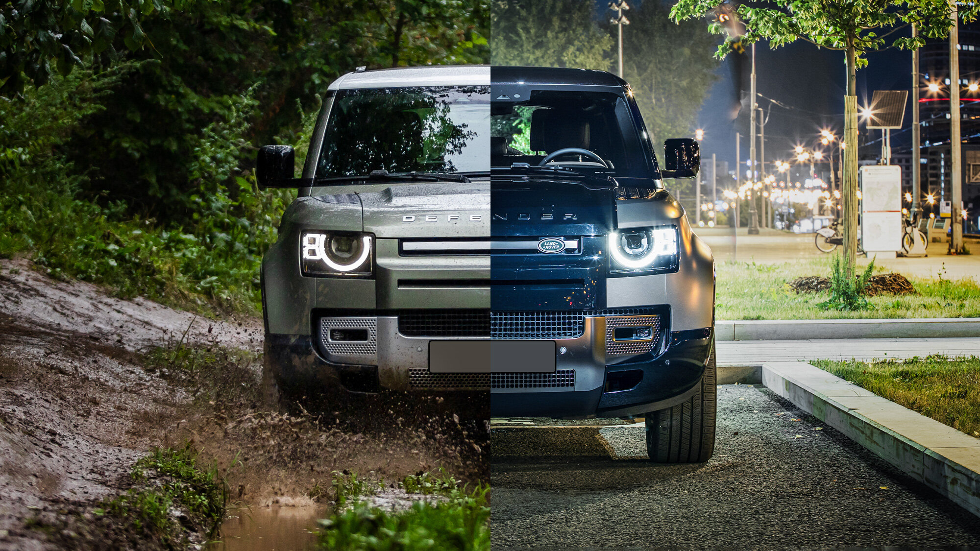 Алгебра и геометрия. Четыре мнения про два очень разных Land Rover Defender