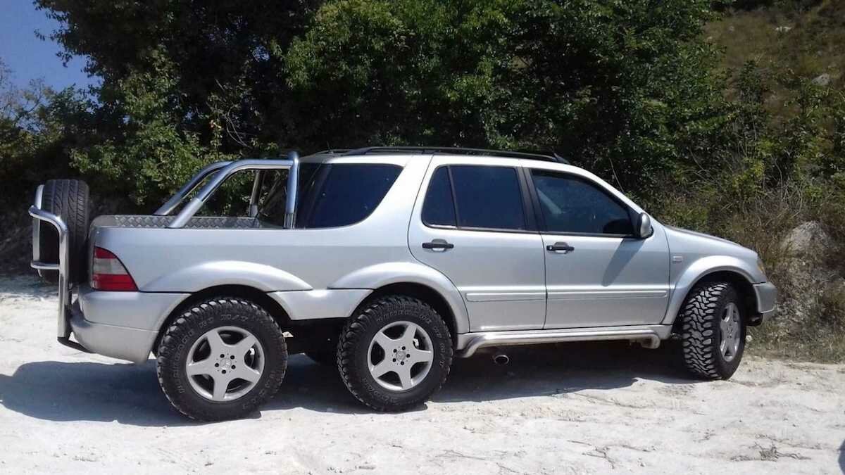 Шестиколёсный Mercedes-Benz ML продадут по цене нового А-класса