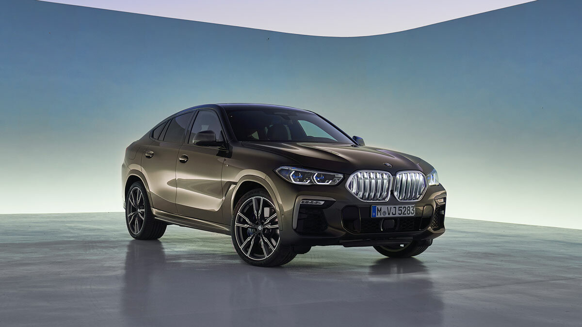 6 фактов про новый BMW X6 со светящимися «ноздрями»