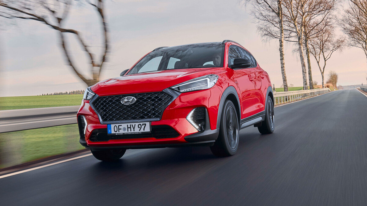 В Россию приехал «спортивный» Hyundai Tucson