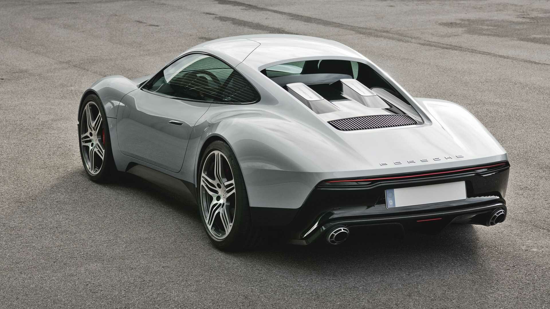 Ещё один невиданный Porsche рассекречен: у него мотор V2 