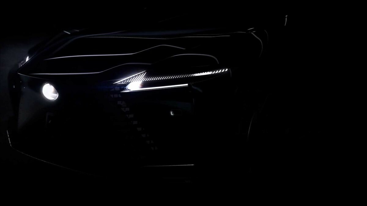 Бренд Lexus показал тизер электрической модели. Даже двух