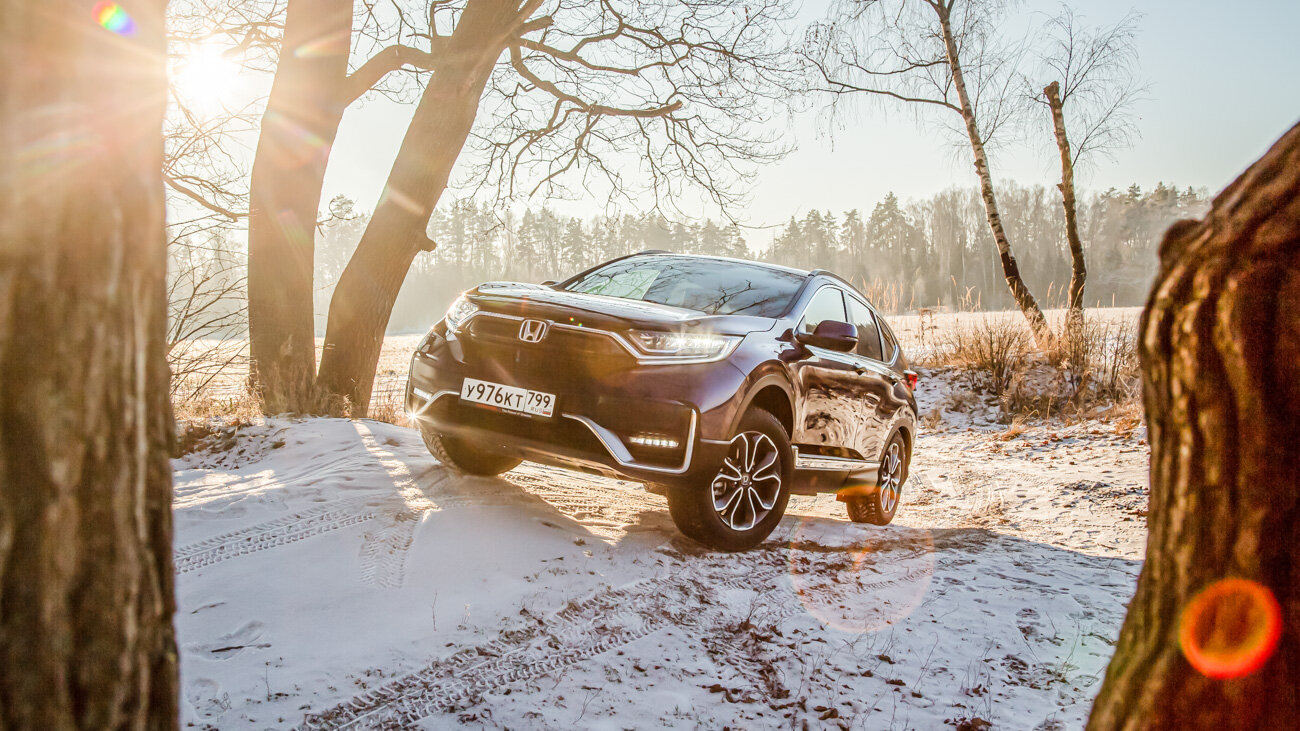 Выставочный образец. Обновлённый кроссовер Honda CR-V: первый тест
