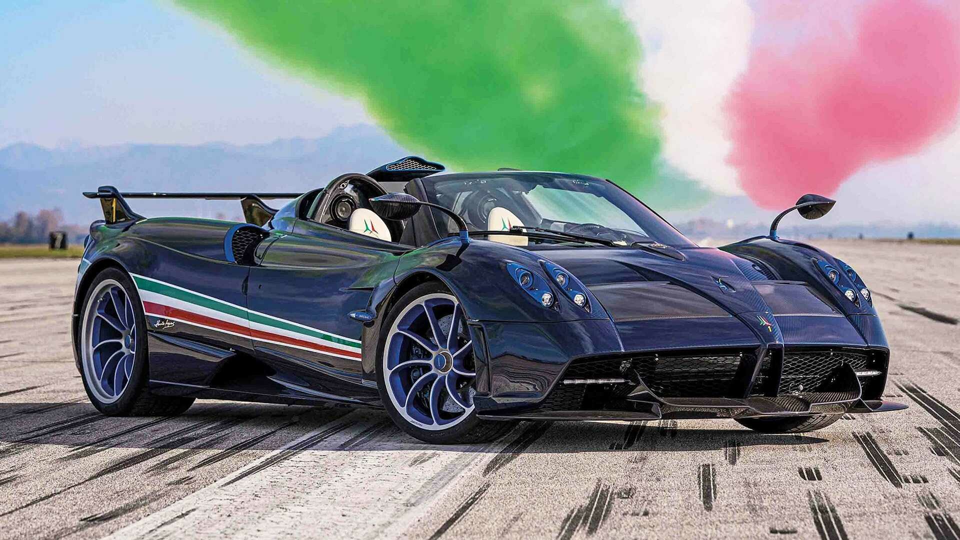 Pagani рассекретила самую мощную Huayra Tricolore с авиационными приборами