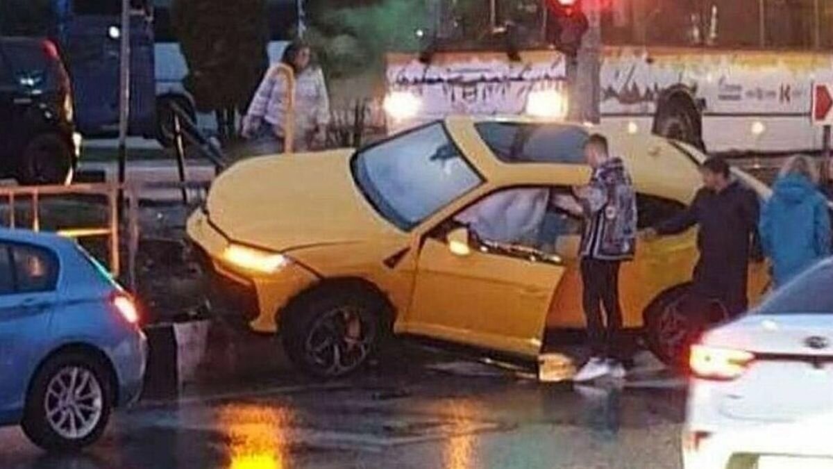 В Сочи разбили Lamborghini за 20 миллионов рублей