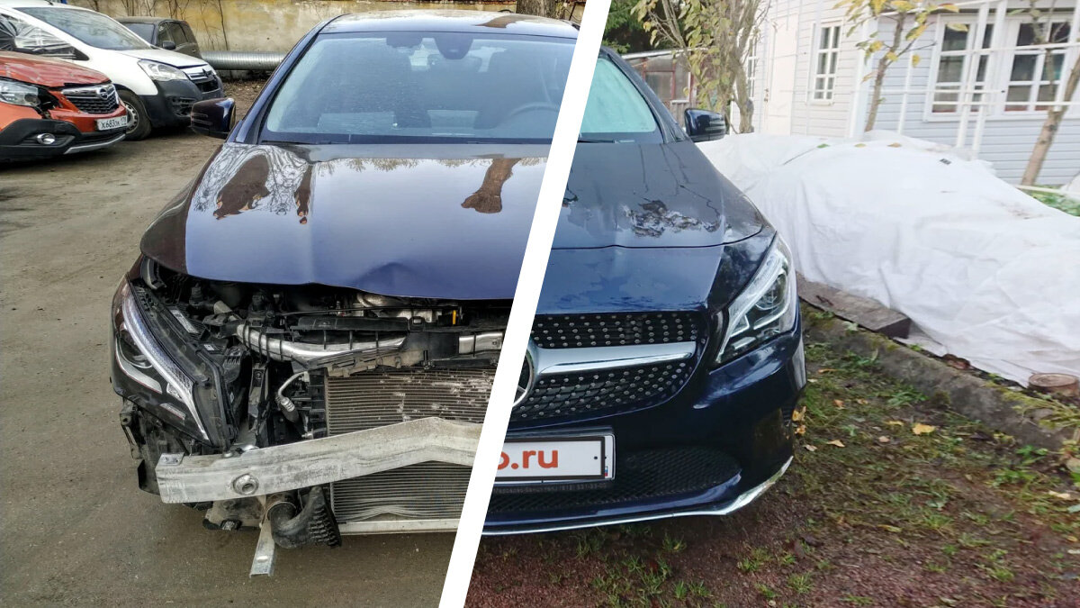 Mercedes CLA после каршеринга, аварии и аукциона: о чём не рассказывает продавец