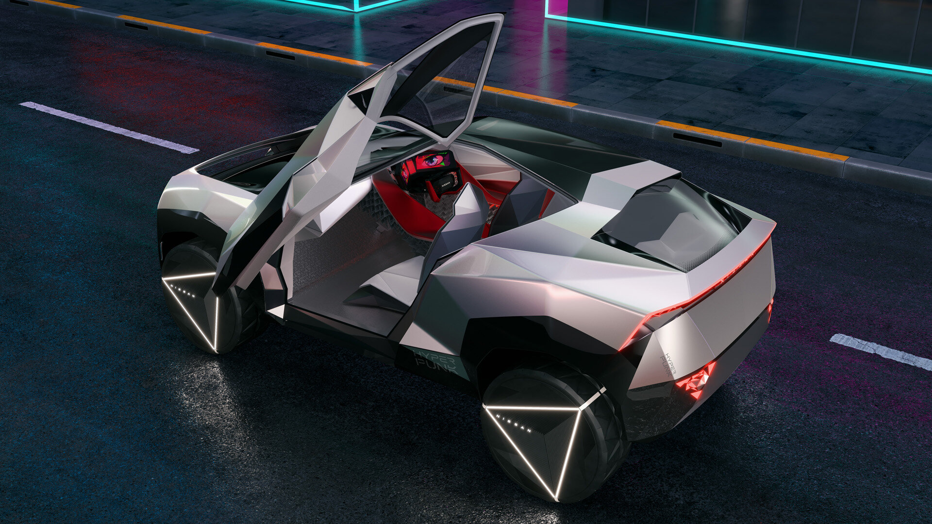 Nissan показал кроссовер Hyper Punk, разработанный для блогеров и художников