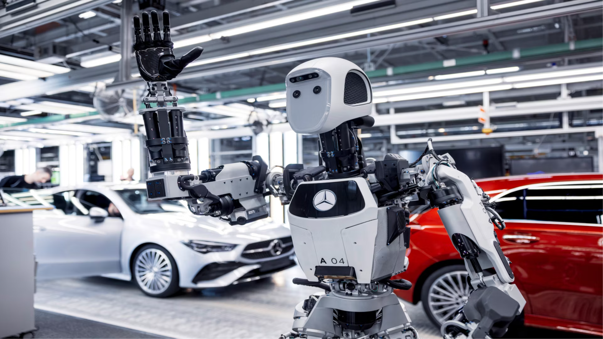 На сборочных конвейерах Mercedes-Benz будут работать человекоподобные роботы
