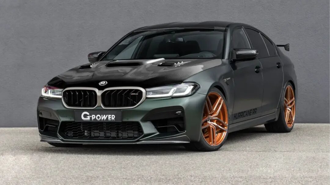 Немецкие тюнеры сделали BMW M5 CS почти таким же мощным, как Bugatti Veyron