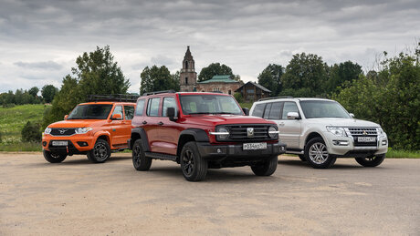 Tank 300 против УАЗ Patriot и Mitsubishi Pajero: кто круче на бездорожье