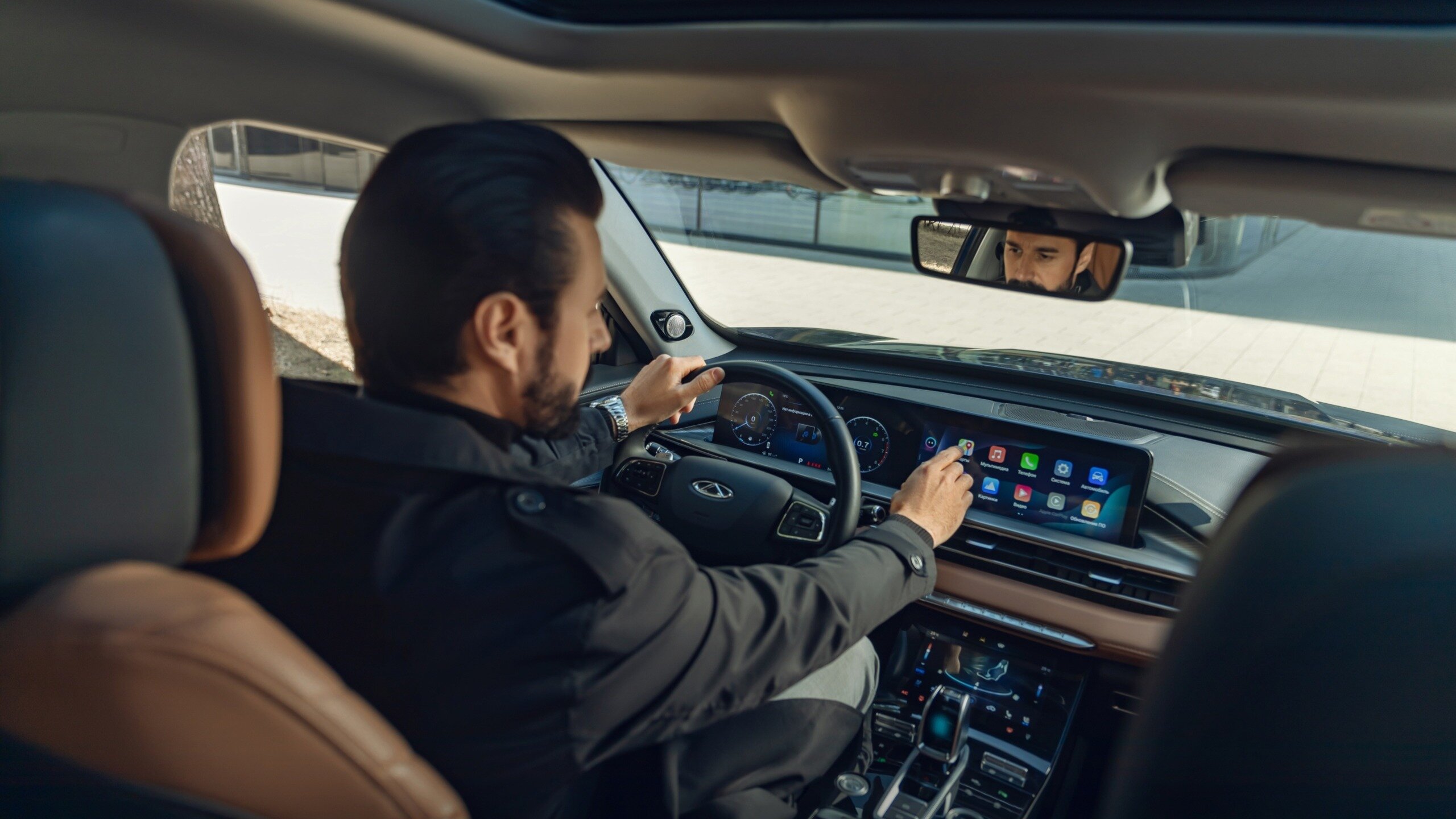 В российских Chery могут появиться интернет и игры