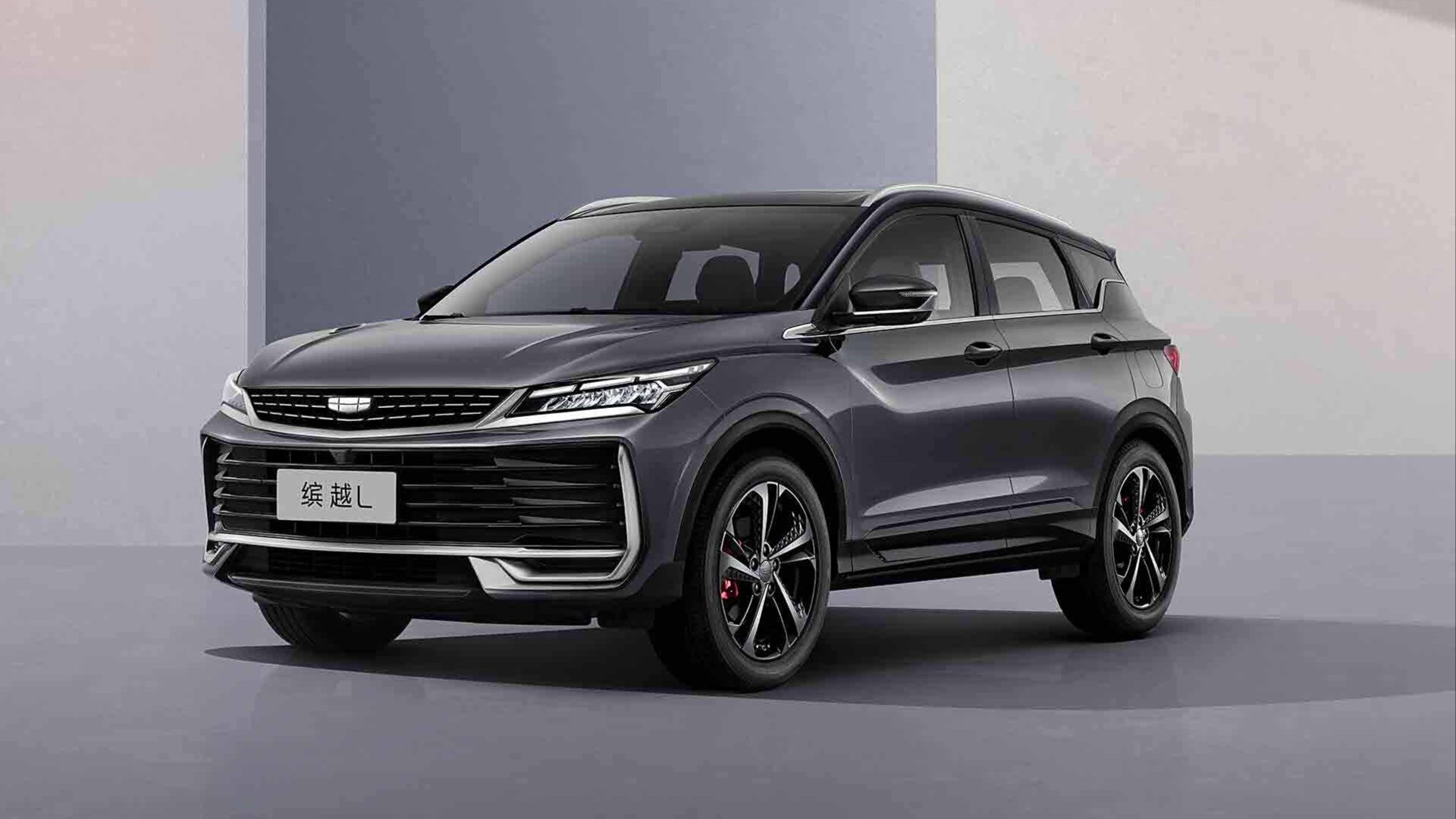 Представлен обновлённый Geely Coolray с большим экраном в салоне