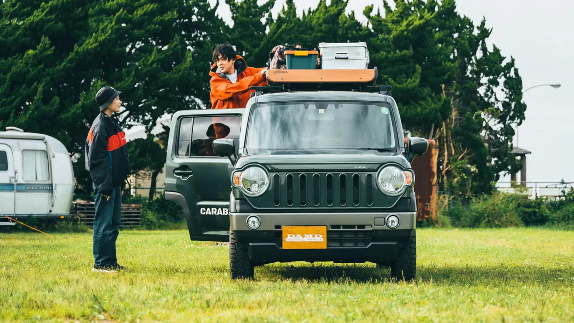 Крошечный кроссовер Suzuki Hustler стилизовали под Jeep
