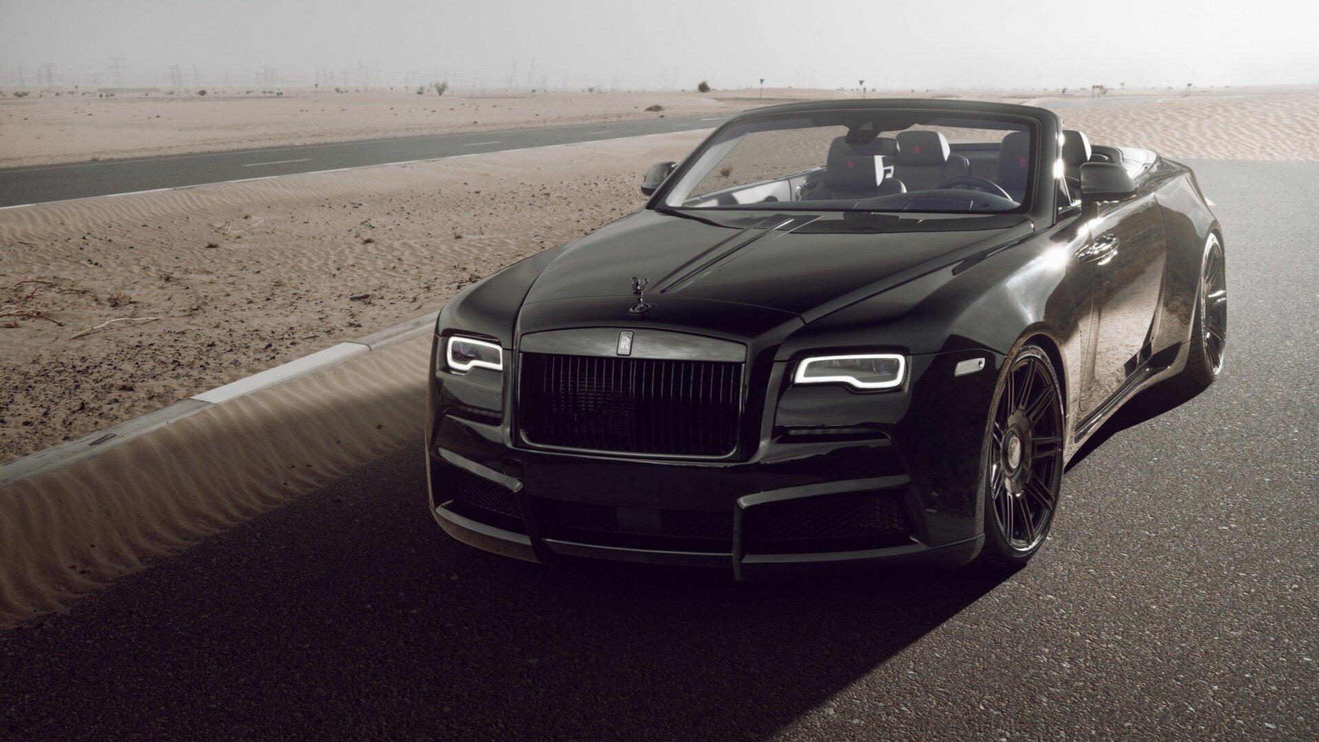 Rolls-Royce Dawn Overdose от ателье Spofec будет очень чёрным и очень редким