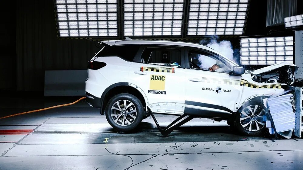 Chery Tiggo 7 Pro прошёл краш-тест на две звезды в ЮАР: всё дело в базовой комплектации