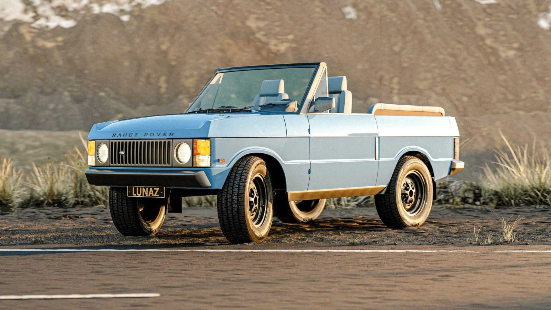 Ателье Lunaz показало рестомоды Range Rover Classic — кабриолет и удлинённую пятидверку