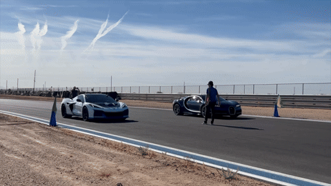 Bugatti проиграл в дрэге машине, которая слабее и почти в 20 раз дешевле