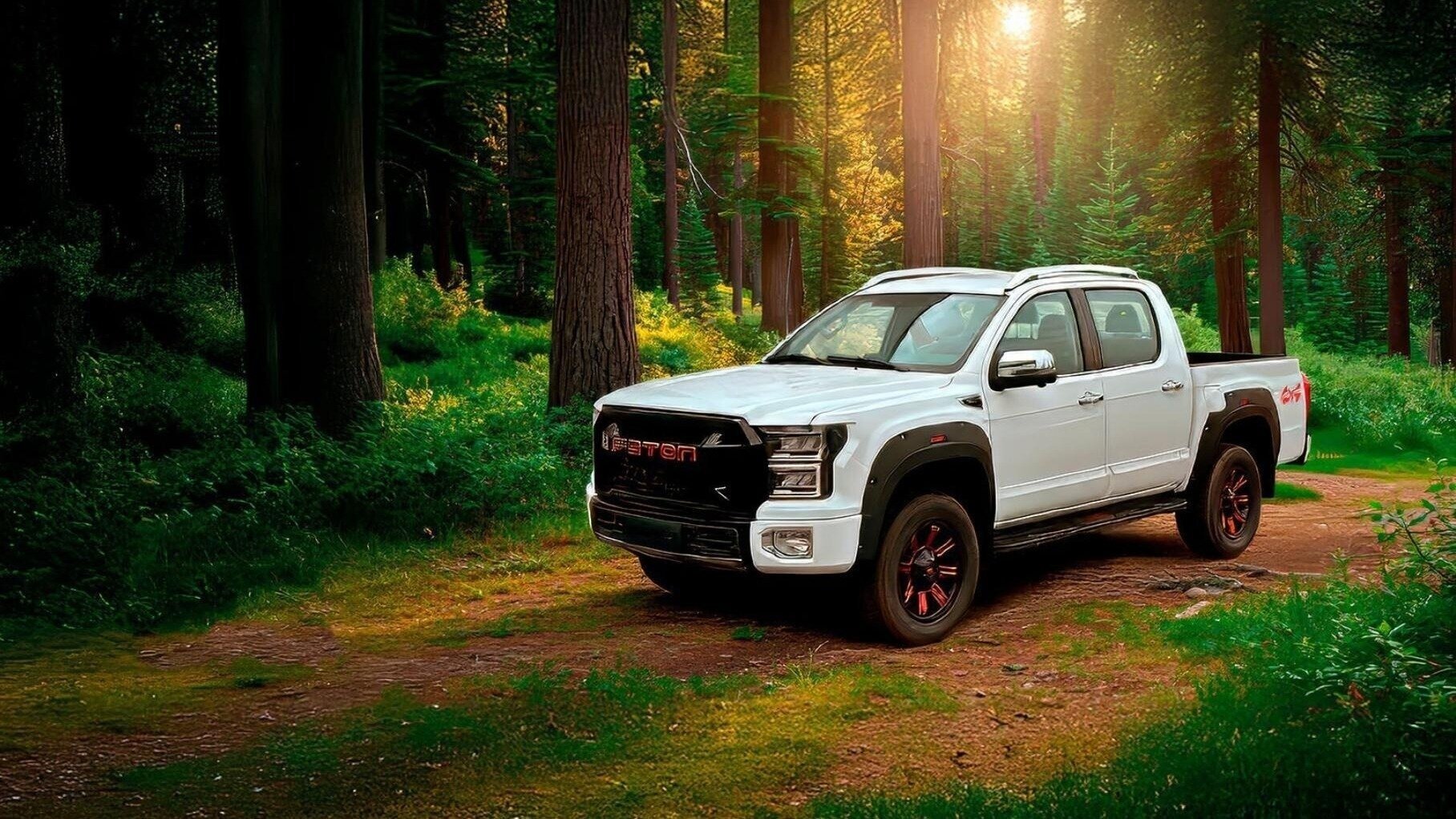 В России начались продажи рамного пикапа Foton Tunland G9, похожего на Ford F-150