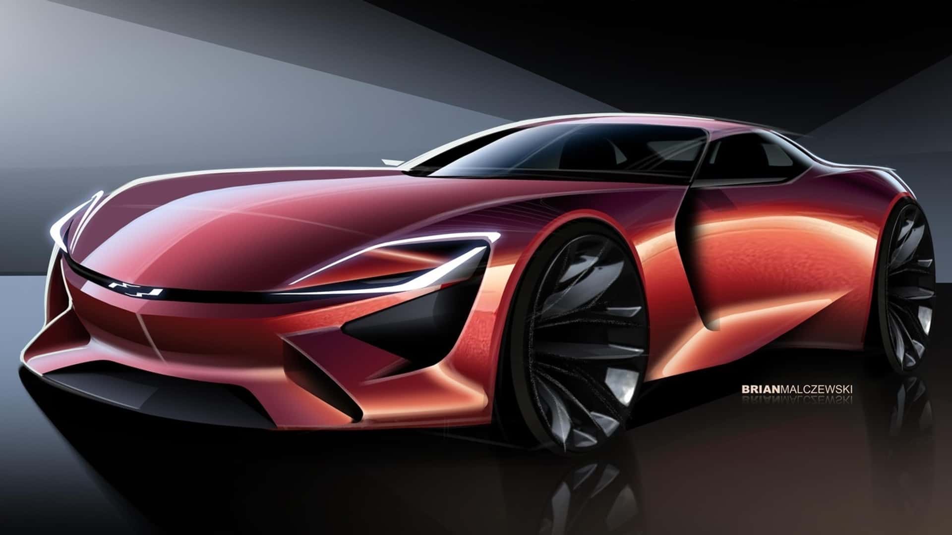 Дизайнер GM показал, как мог бы выглядеть новый Camaro