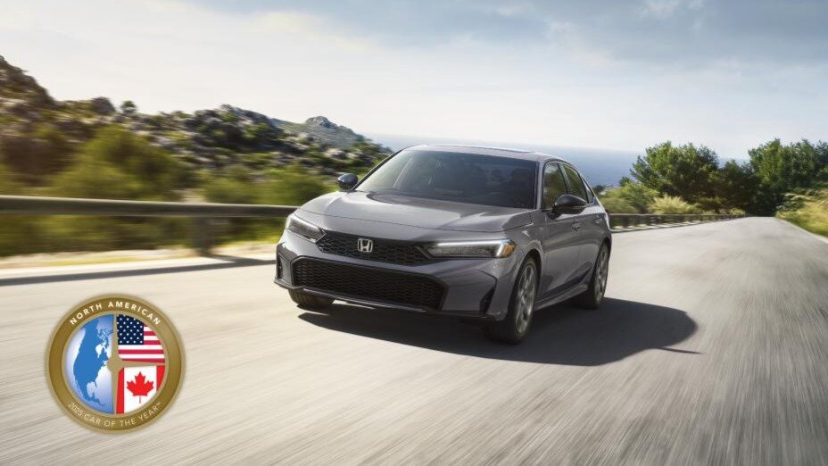 Honda Civic стал «Автомобилем года» в Северной Америке — четвёртый раз в истории