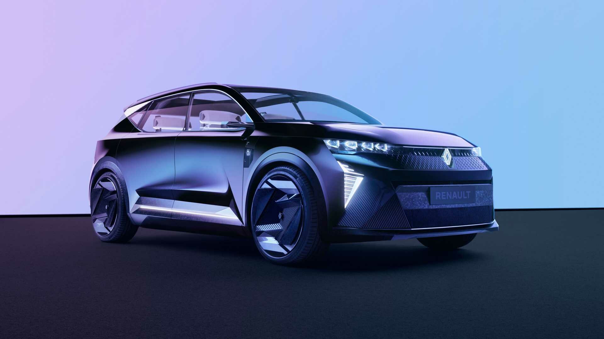 Представлен Renault Scenic Vision — водородный кроссовер с системой распознавания лиц