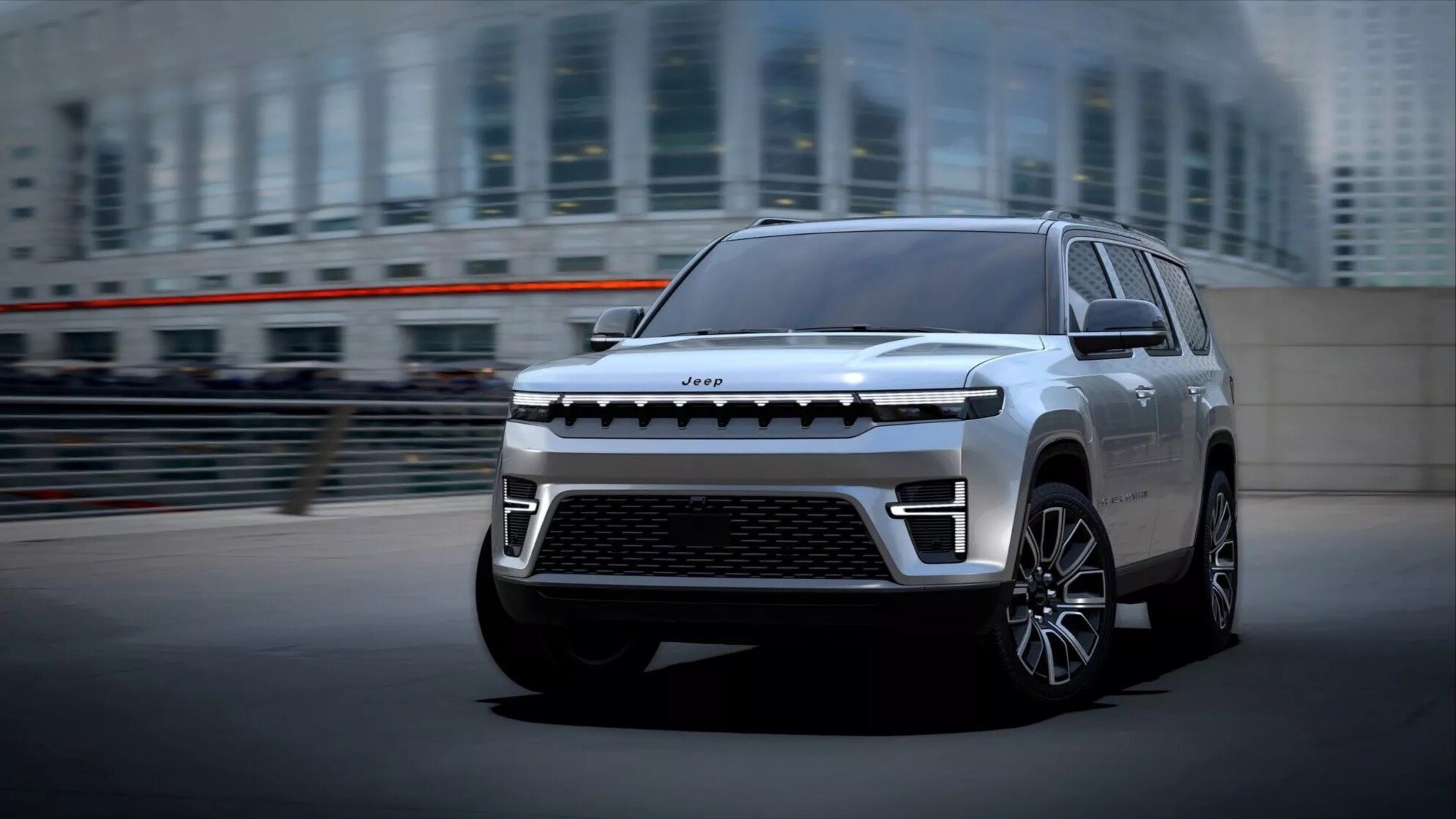 Самый большой Jeep обновится: первые фото и видео