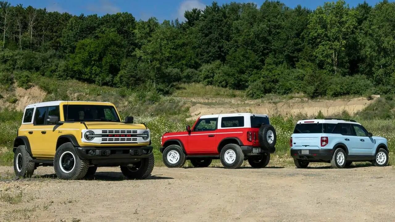 Ford подготовил особые Bronco и Bronco Sport в стиле 1960-х годов