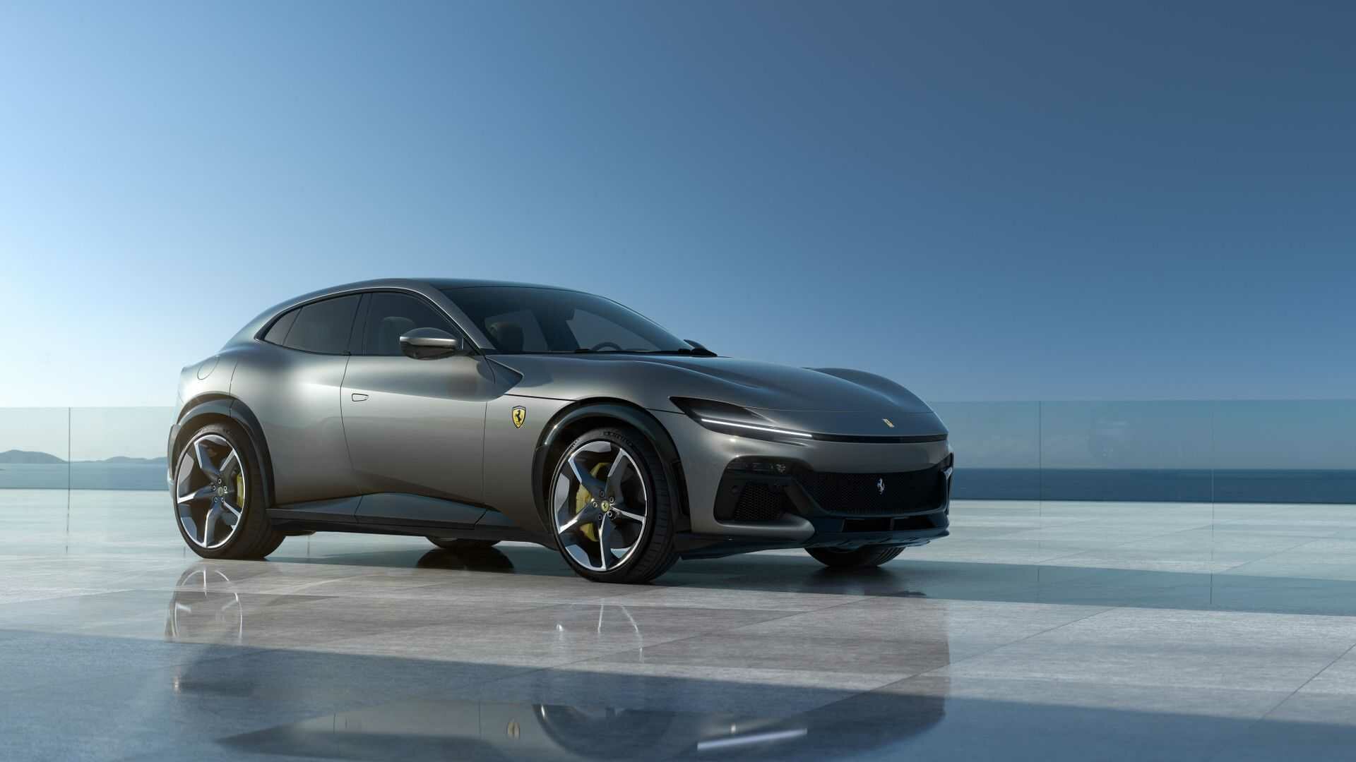 Ferrari рассекретила свой первый кроссовер: атмосферный V12 и задние двери как в Rolls-Royce   