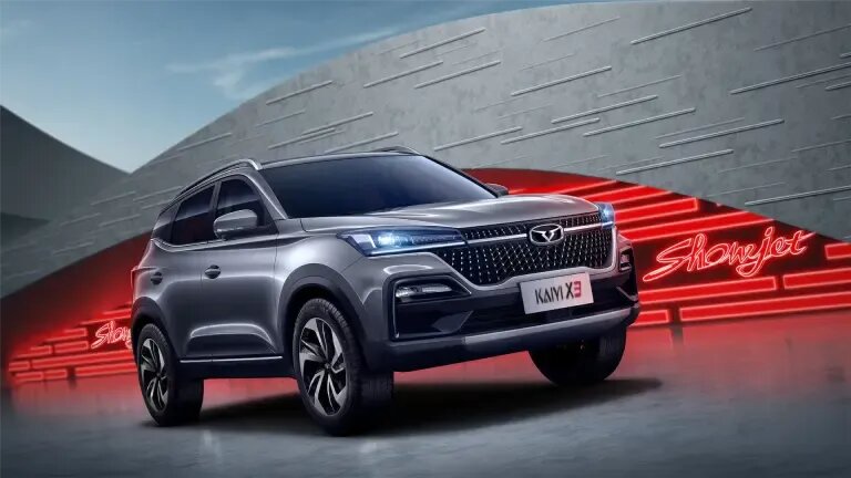 Раскрыто оснащение кроссоверов Kaiyi X3 для России