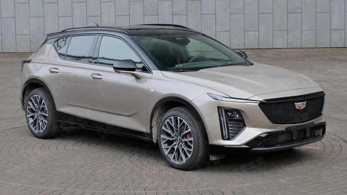 В Китае рассекретили необычный кроссовер Cadillac с узкими фарами