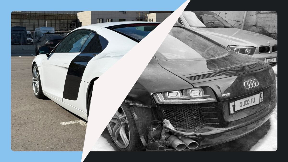 Купе Audi R8, которое чуть не превратили в родстер: о чём не рассказывает продавец