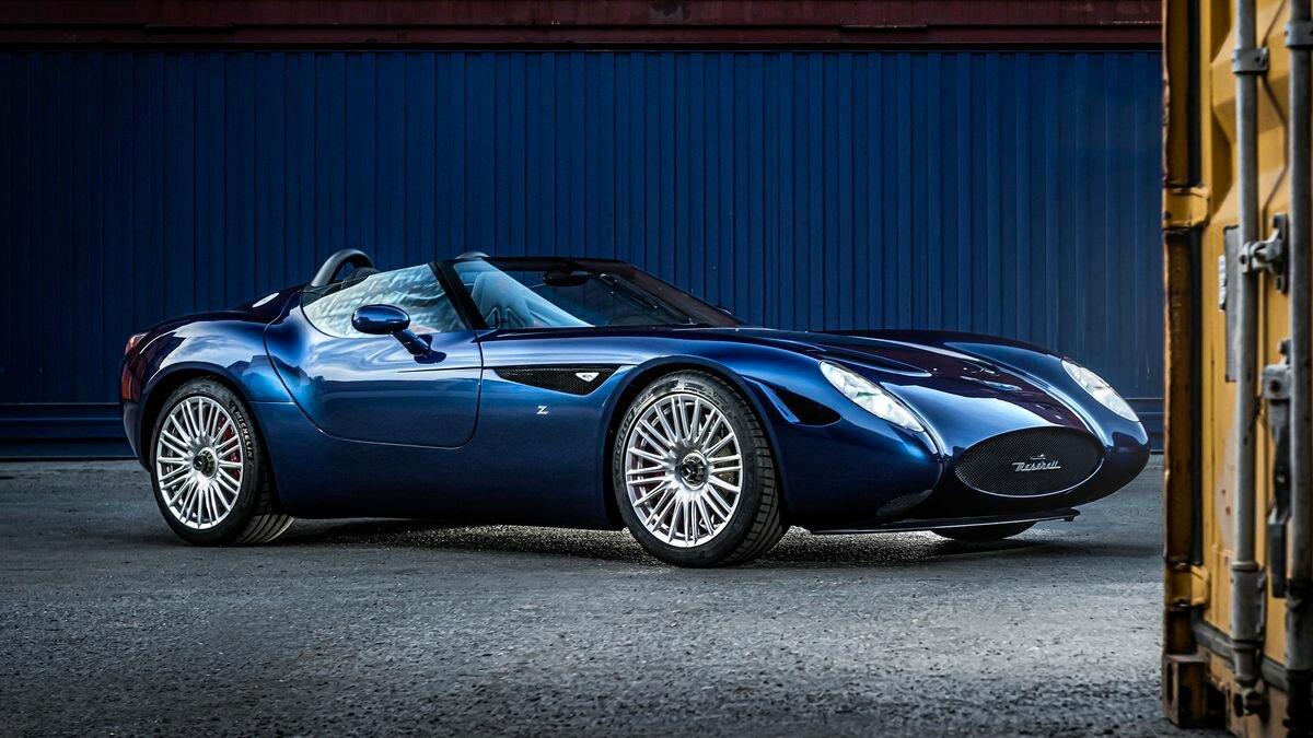 Ателье Zagato представило открытый спорткар Mostro с двигателем Maserati