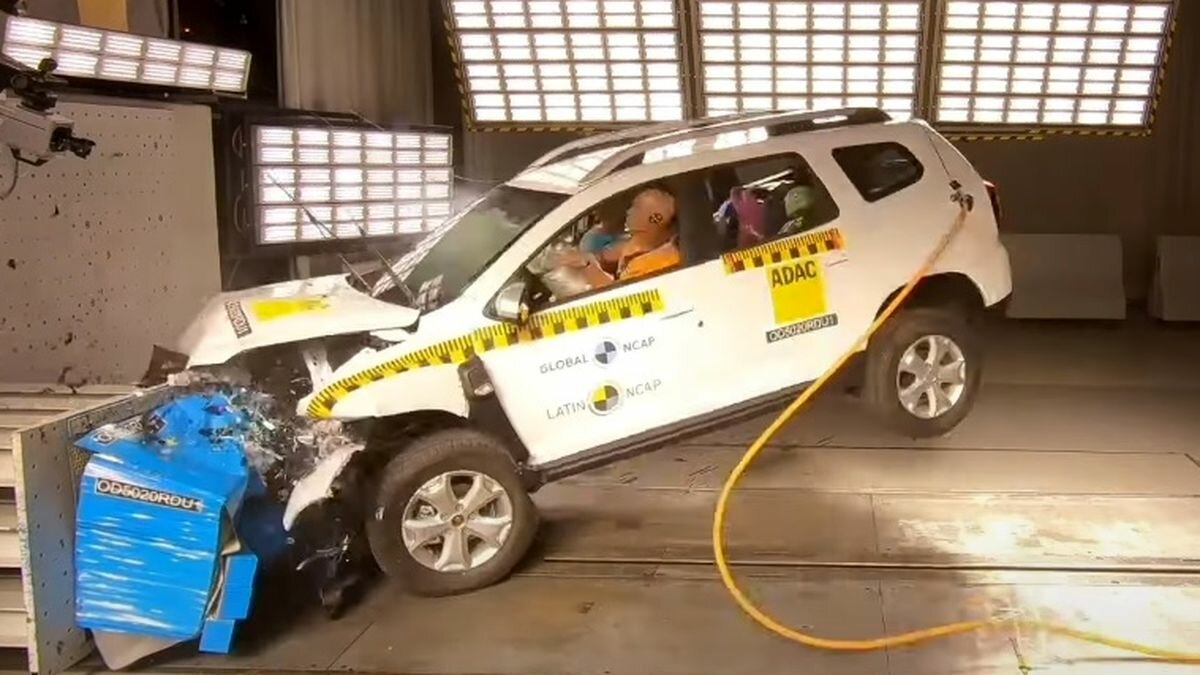 Renault Duster провалил краш-тест Latin NCAP: ни одной звезды