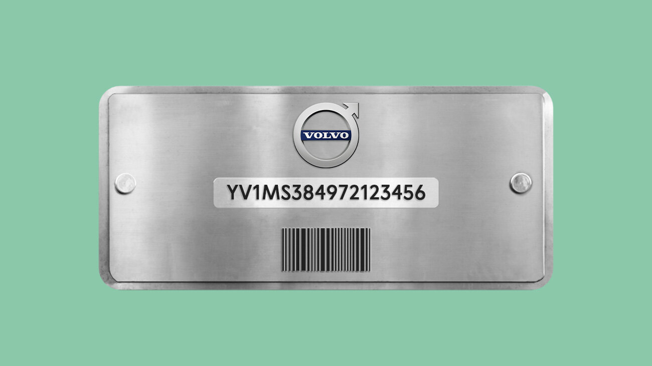 Как расшифровать VIN Volvo