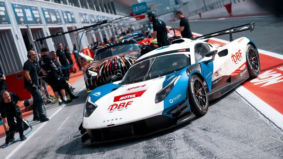 Появился онборд аварии Rossa LM GT на «24 часах Дубая»