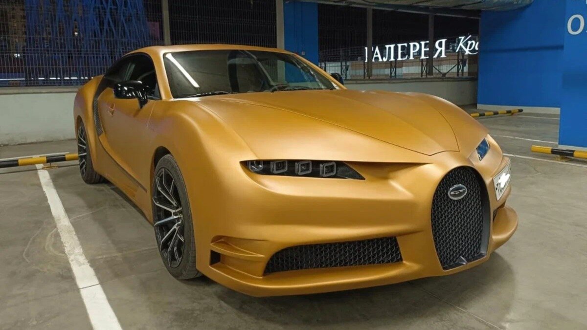 Краснодарец превратил старый Hyundai в Bugatti Chiron и теперь продаёт