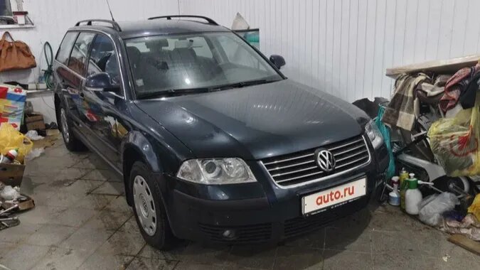 Почти новый VW Passat, который 19 лет простоял в гараже, выставили на продажу