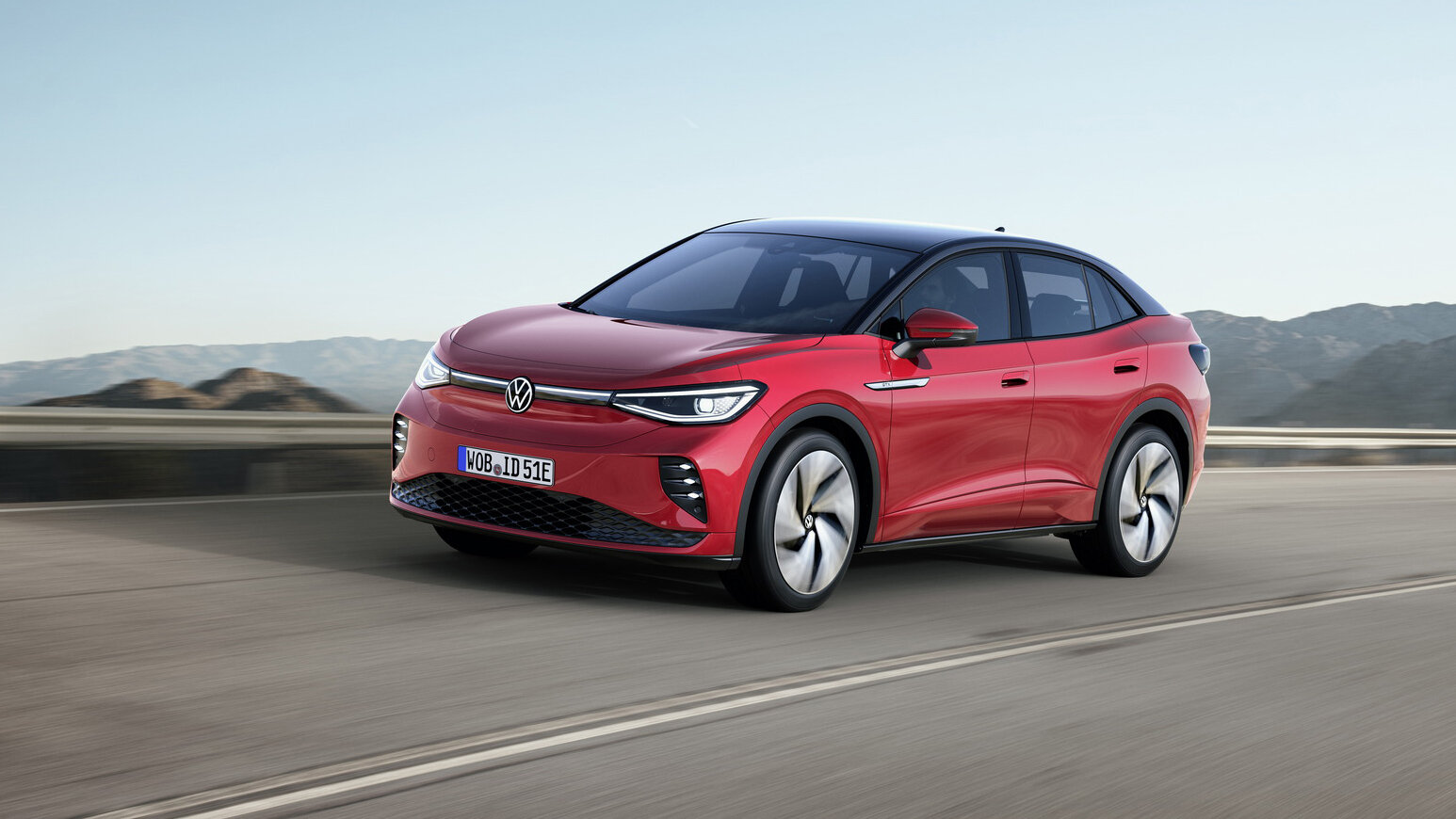 Volkswagen представил дальнобойное электрическое кросс-купе ID.5