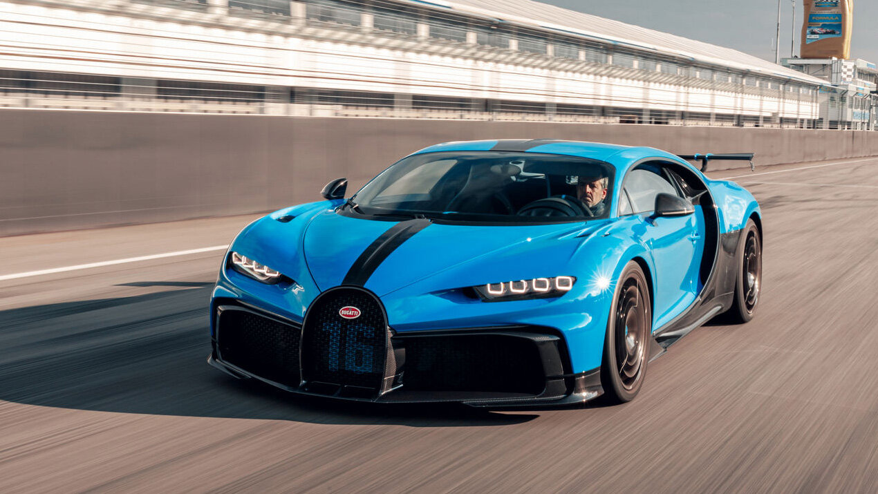 Компания Bugatti отозвала гиперкары Chiron Pur Sport из-за шин