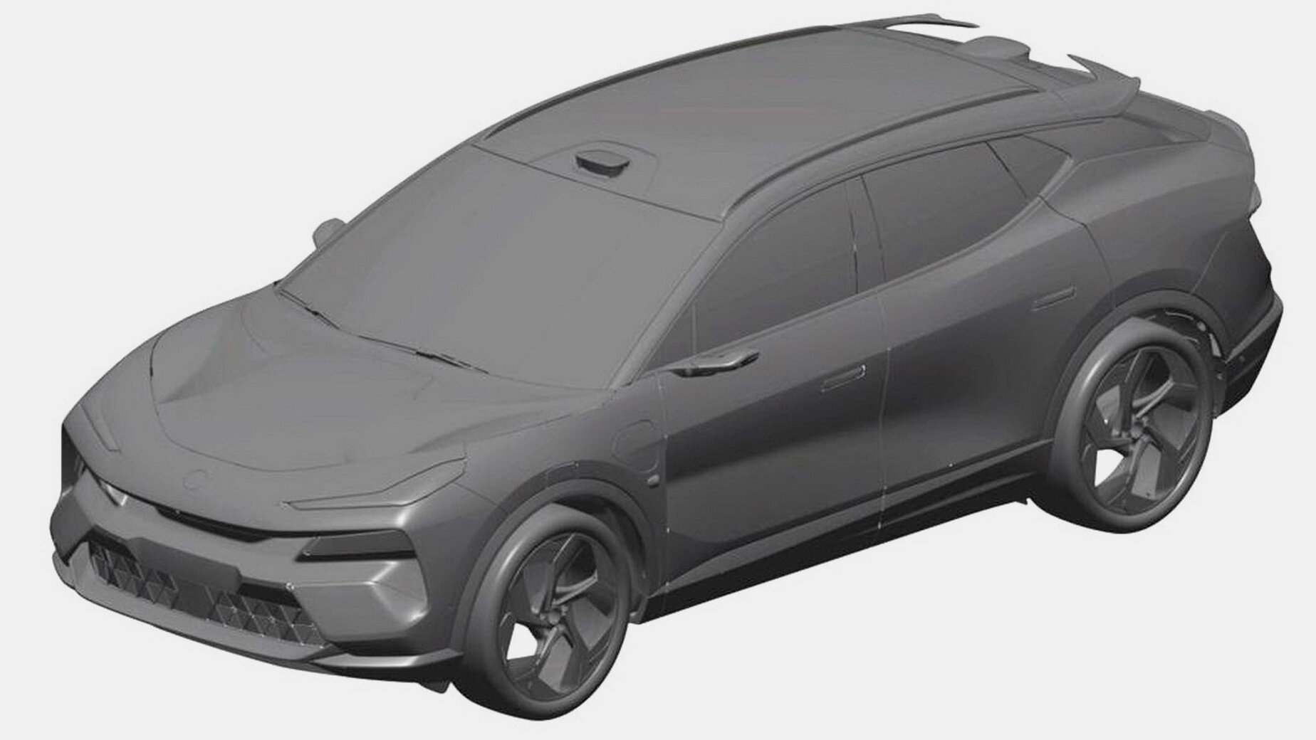 Первый кроссовер Lotus рассекретили на патентах