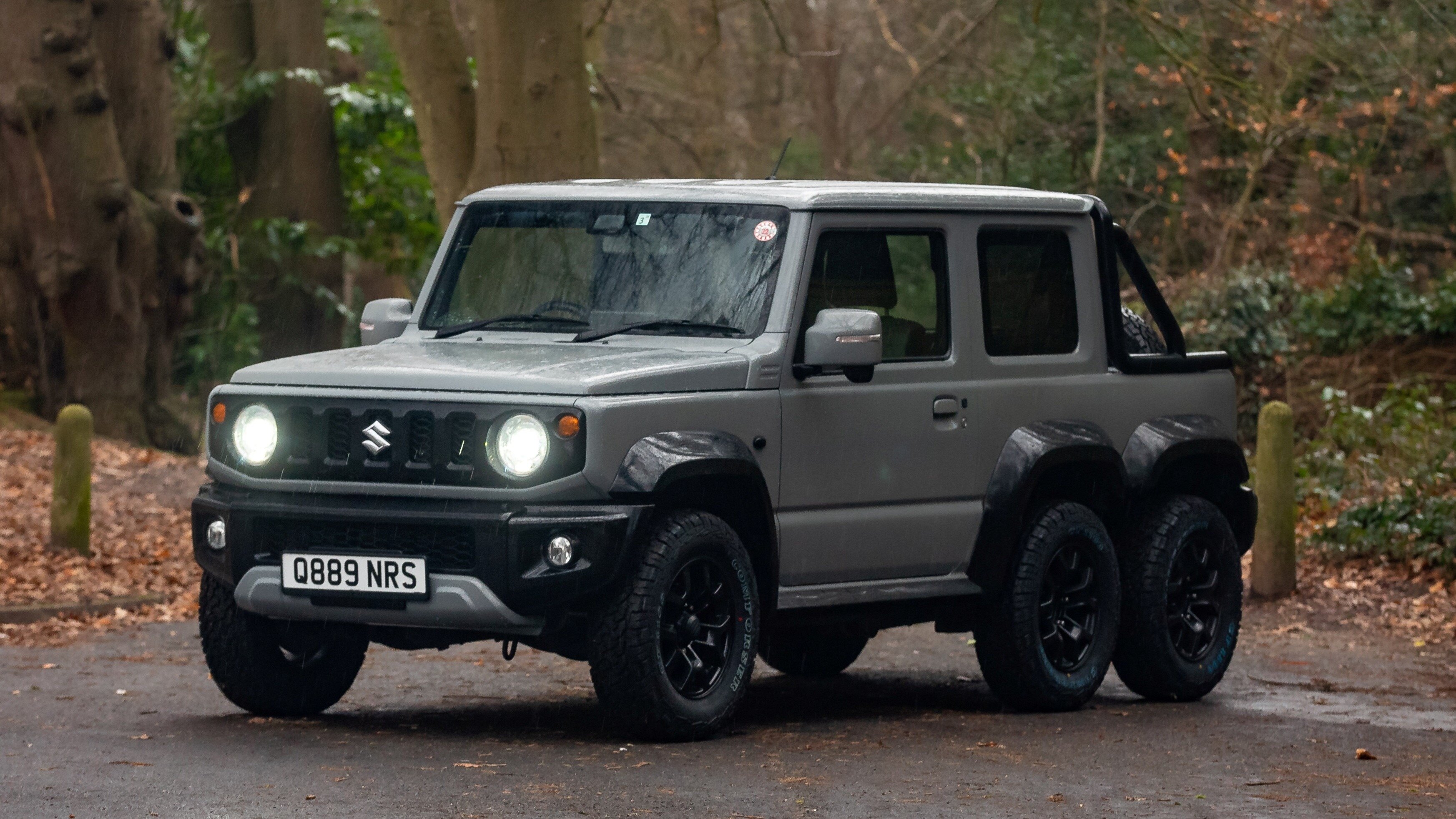 Шестиколёсный Suzuki Jimny (возможно, единственный в мире) выставили на продажу