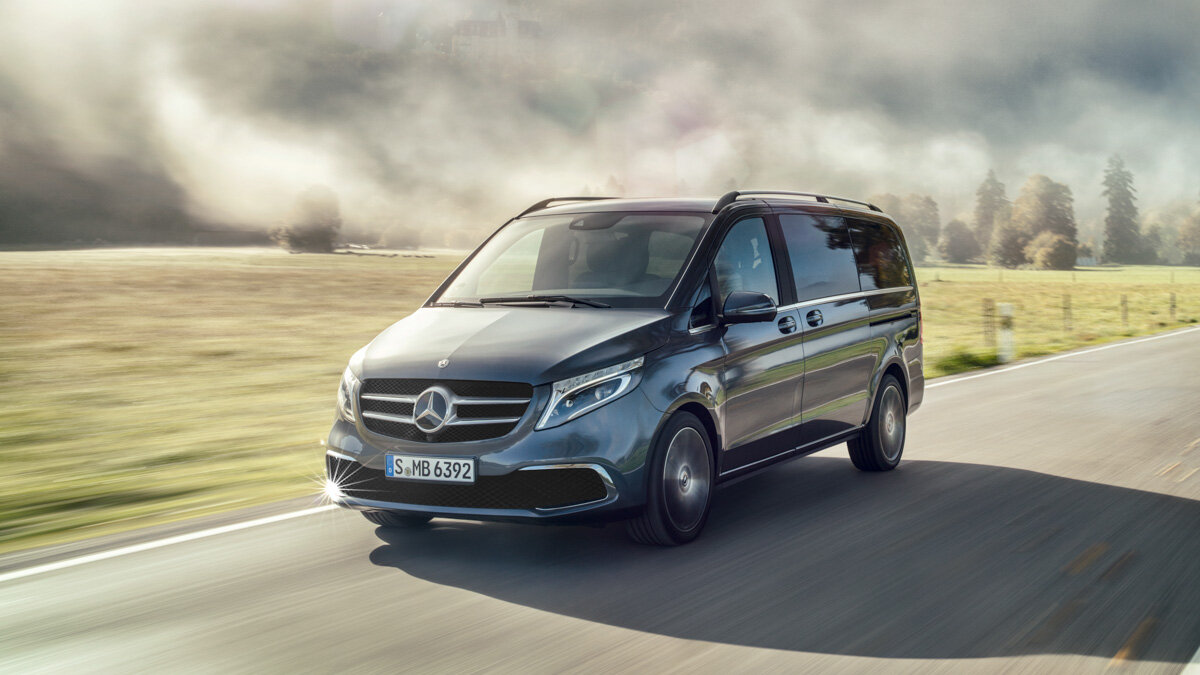 Обновлённый Mercedes-Benz V-класса стал мощнее и роскошнее