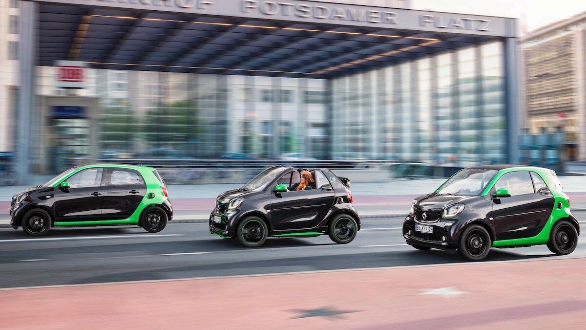 Автомобили Smart станут китайскими в 2022 году