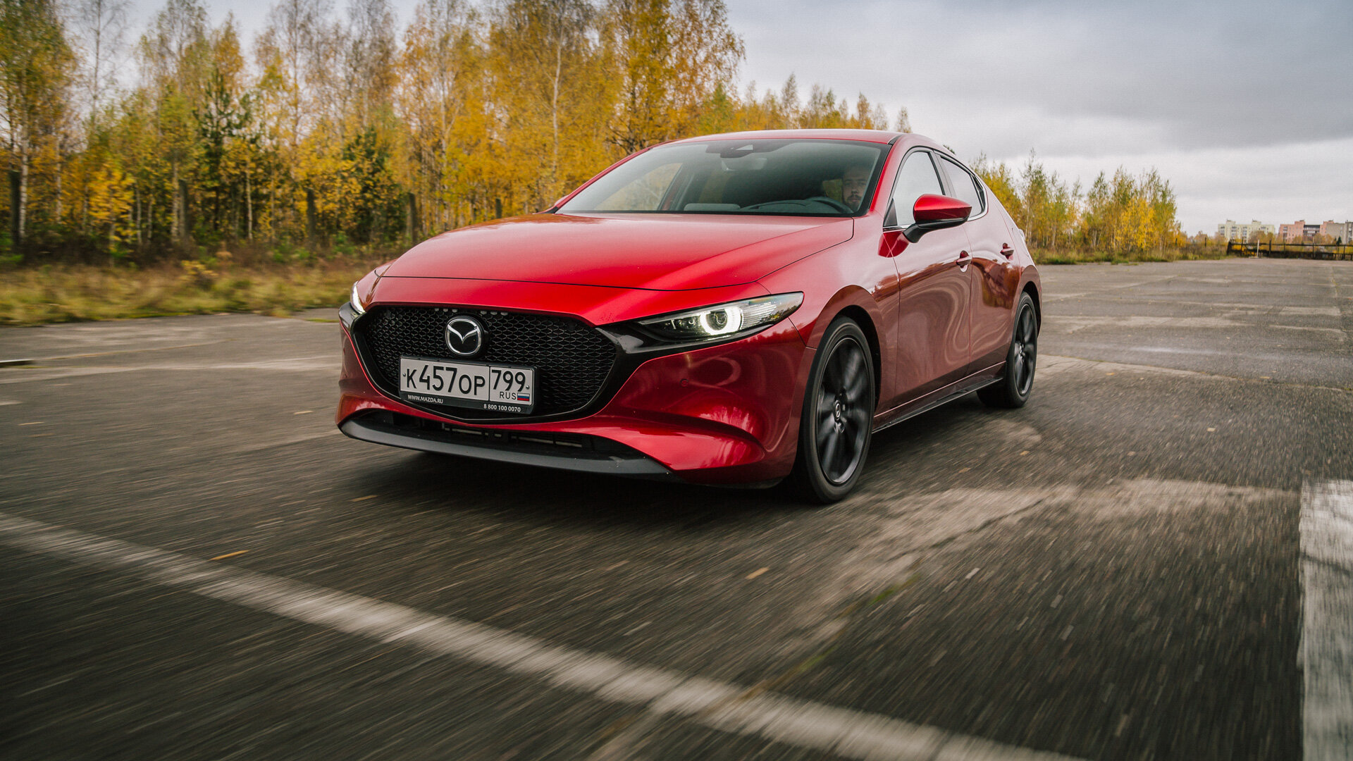 Спящая красавица: подробный тест хэтчбека Mazda3